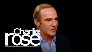 John Galliano clip 2  Charlie Rose [upl. by Haimehen390]