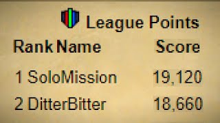 I TOOK RANK 1 BACK  OSRS LEAGUES [upl. by Yrram]