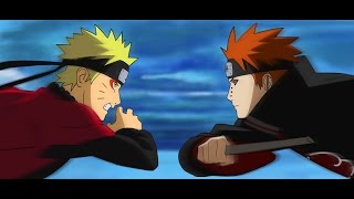 Naruto Vs Pain AMV Skillet HeroMonster HD [upl. by Ihsir520]