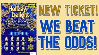 We find WINNERS on this BRAND NEW Holiday Delight Scratch Off Ticket  New York Lottery [upl. by Eiramlatsyrc696]