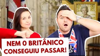 Fazendo o teste de Cidadania Britânica LIFE IN THE UK TEST [upl. by Asta]