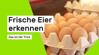 Mit diesem Trick erkennen Sie frische Eier [upl. by Schou228]