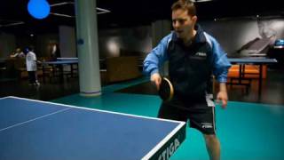 How to Do a Table Tennis Forehand Loop  Ping Pong [upl. by Peirce]