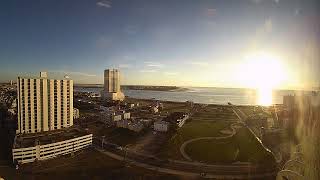 Todays 09092024 Atlantic City Sunrise from Absecon Lighthouse over AC Inlet [upl. by Bhayani]