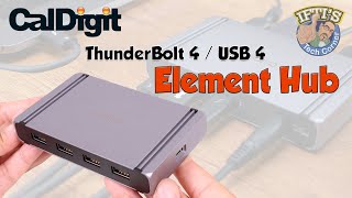 Caldigit Thunderbolt 4 USB 4 Element Hub  REVIEW [upl. by Maltzman]