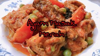 Resepi Ayam Masak Merah [upl. by Aiekam]