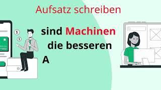 Aufsatz schreiben B2sind Maschinen die bessern Arbeitnehmer كتابة مقالة عن ربوتات بديلة للانسان [upl. by Maryjane]