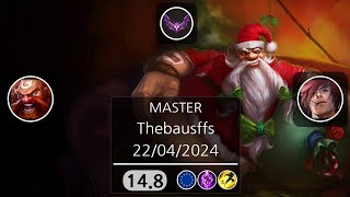 Thebausffs  Gragas VS Sett  FULL GAME  22042024 [upl. by Siddon]