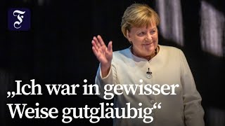 Memoiren Angela Merkel stellt „Freiheit“ vor [upl. by Adierf]