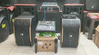 paket karaoke jbl 10 inch upgrade power mixer 4 channel [upl. by Ahtan]