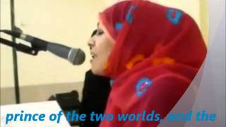 qasidah Burdah english translation  Sharifah Khasif Malaysia [upl. by Ninnette653]