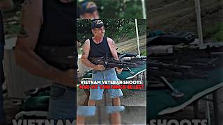 Vietnam veteran shoots M60 for the first time since he left 🥲 BeltFedsComLLC [upl. by Pasia151]