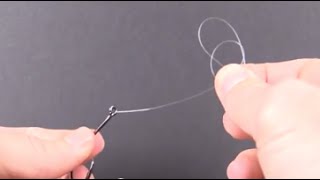 How to tie a Loop Knot  Seaguar Fluorocarbon Canoeman Knot [upl. by Imojean]