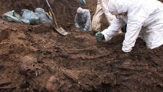 Thousands of bodies victims of the Nazis discovered in Poland [upl. by Afton246]