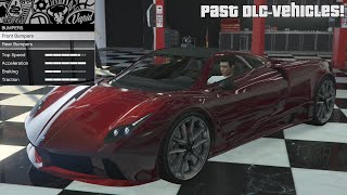 GTA 5  Past DLC Vehicle Customization  Pegassi Osiris Pagani Huayra [upl. by Nohtanoj]