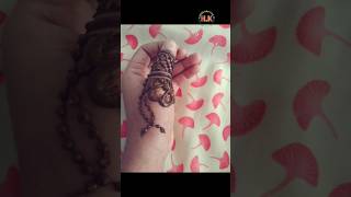 easy mehandi design  finger mehandi design  short video  like and subscribe [upl. by Atinev]