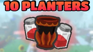 How Many Red Extracts Can I Get From 10 Heat Treated Planters  Bee Swarm Simulator [upl. by Anit927]