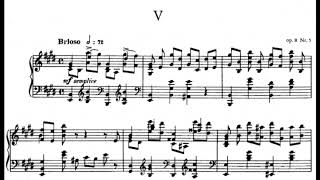 Alexander Scriabin  12 Etudes Op 8 Audio  sheet music [upl. by Avra567]