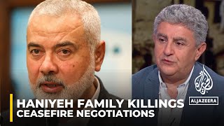 Killing of Haniyeh’s children grandchildren ‘does not happen randomly’ Analyst [upl. by Primrosa433]