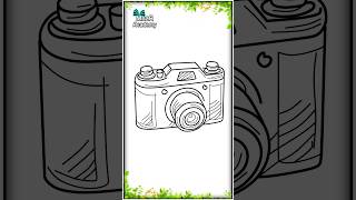 Camera  Draw Camera mnaracademy howtodraw drawing arttutorial tutorial learning [upl. by Wira942]