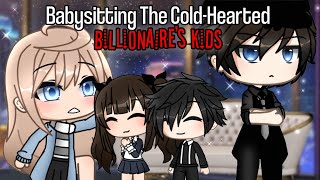 Babysitting The ColdHearted Billionaire’s Kids  Gacha Life Mini Movie  GLMM [upl. by Corbett49]