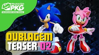 DUBLAGEM SONIC FRONTIERS  TEASER 02 [upl. by Riella]