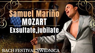 Exsultate jubilate K165 Mozart I Samuel Mariño I Bach Festival Świdnica 2021 [upl. by Anived]