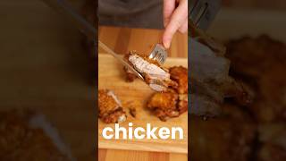 Easy Air Fryer Chicken Thighs airfryer chicken thighs recipe yummy howtocook crispychicken [upl. by Panaggio]