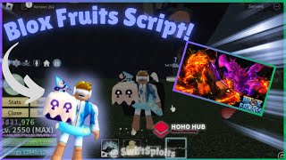 ROBLOX BLOX FRUITS DEVIL FRUIT FARM SCRIPT OP [upl. by Davin]