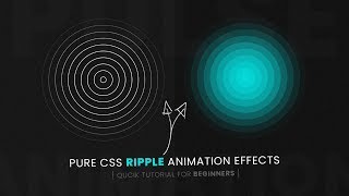 How to create ripple effect and simple waterdrop in After Effects  20 [upl. by Hguh]