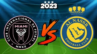 2023 Inter Miami 🆚 2023 Al Nassr 🔥💪🏻14 VS 14🔥 [upl. by Constantina301]