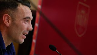 Rueda de prensa de Iago Aspas [upl. by Botzow]