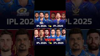 Ipl 2024 vs ipl 2025 mi vs RCB shorts ipl trending rcb [upl. by Gausman]