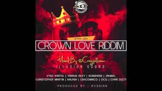 Crown Love Riddim Mix  Dancehall 2016  Head Concussion Records [upl. by Enytsuj723]