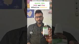 ALLIUM CEPA HOMEOPATHIC REMEDIES COLDdoctor [upl. by Viole642]