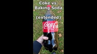 EXPERIMENT Coke and Baking Soda Explosion Satisfying [upl. by Welcome]