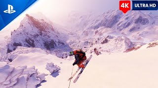 Winnter Game Steep  Ultra Realistic  PS5 Pro 4K [upl. by Ebby417]