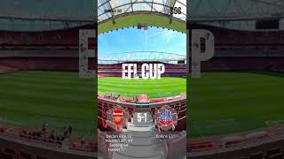 EFL CUP  Arsenal vs Bolton  Score808 Live [upl. by Austin]