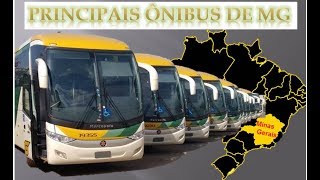 11 Principais Empresas de Ônibus Mineiras [upl. by Travus]