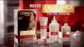 Loreal Excellence creme con prokeratina 27jul09 [upl. by Ojyram]