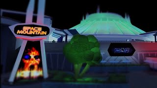 TPT2 Disneyland Park  Space Mountain Ghost Galaxy build [upl. by Nivlac]