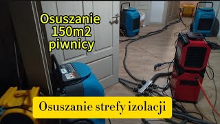 KRISOFF osuszanie strefy izolacji  osuszanie piwnicy po zalaniu [upl. by Bessie]