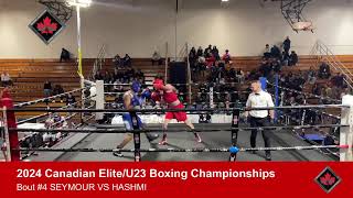 Canadian Nationals Boxing EliteU23 Nov 21st 7 pm [upl. by Okkin760]