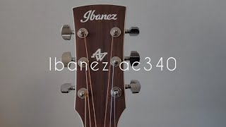 The best budget okoume acoustic guitar ibanez ac340 review [upl. by Zora511]