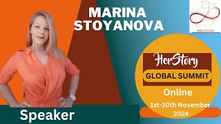 HerStory Online Summit Speaker November 2024  Marina Stoyanova [upl. by Rimma]