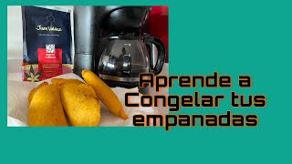 Aprender a hacer y congelar las deliciosas empanadas colombianas🤤 [upl. by Caesaria]