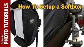 How To Setup a Softbox [upl. by Barraza143]