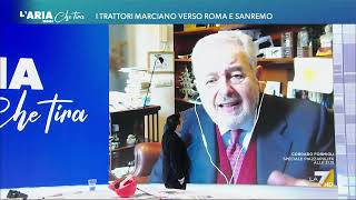 Gli ultimi sondaggi di Renato Mannheimer quotSalvini rischia una débâcle per lui il treno per [upl. by Esertak]