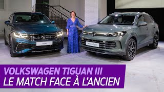 Volkswagen TIGUAN 2 vs TIGUAN 3  tout ce qui change [upl. by Krall76]