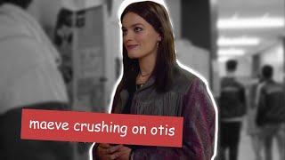 maeve wiley crushing on otis for 6 minutes and 42 seconds straight [upl. by Noramac]